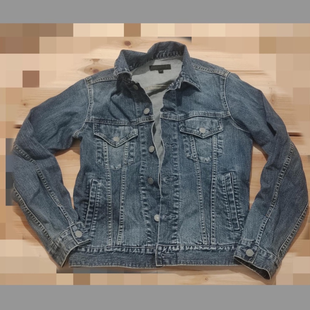 nwot men XS Uniqlo jean jacket